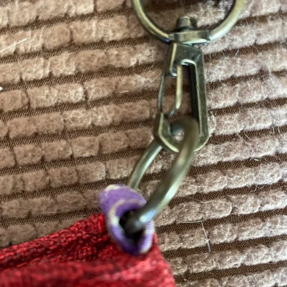 PRICE DROP! NWT Boho canvas shoulder bag with floral appliqués - Picture 15 of 16